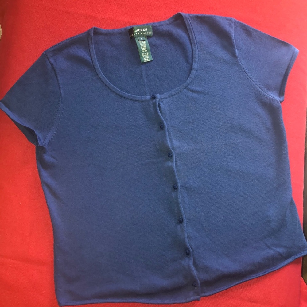 Lauren, Ralph Lauren short sleeve sweater